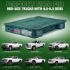 “AirBedz Lite” Overlanding Truck Bed Air Mattress with Portable DC Air Pump