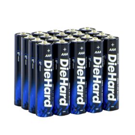 DieHard 41-1124 AAA Alkaline Batteries – High Performance Long-Lasting Power (Available in 16 Pack & 20 Pack) (Pack: 20)
