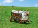 Whitsunday Moko Collapsible Wagon with Tailgate and All-Terrain Wheels