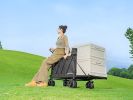 Whitsunday Moko Collapsible Wagon with Tailgate & All-Terrain Wheels