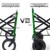 Whitsunday Folding Wagon 8" Heavy Duty Wheels with Rear Storage (Standard Size PLUS)