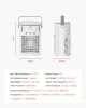 4-in-1 Portable Evaporative Air Conditioner – Remote Control with 3 Speeds