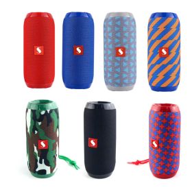 Music Manager Bluetooth Speaker And Subwoofer (Color: Solid Blue)