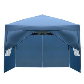Two Doors & Two Windows Practical Waterproof Folding Tent (Size: 3 x 3m)