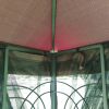 13' x 10' Patio Gazebo Canopy - Double Roof with Mosquito Netting