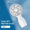 Portable USB Rechargeable Handheld Fan – Lightweight, Powerful, 3 Speeds, Travel & Office Ready, 3 Colors