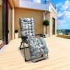 67" x 22" Chaise Lounger Cushion - Recliner & Rocking Chair Pad