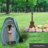 Pop-Up Privacy Shower Tent – Quick Setup, Waterproof Zipper, Portable Changing Room with Liner & Sturdy Frame for Camping & Travel