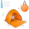 Pop-Up Beach Tent Sun Shade Shelter – Anti-UV, Waterproof with Net Window & Storage Bag for 2-3 People