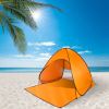 Pop-Up Beach Tent Sun Shade Shelter – Anti-UV, Waterproof with Net Window & Storage Bag for 2-3 People