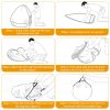 Pop-Up Beach Tent Sun Shade Shelter – Anti-UV, Waterproof with Net Window & Storage Bag for 2-3 People