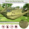 Camping Hammock with Net – Lightweight, 440 lb Capacity, Single/Double Size with Straps & Carry Bag