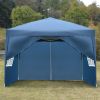 Two Doors & Two Windows Practical Waterproof Folding Tent