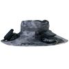 Outdoor Wide Brim Sun Hat with 2 Solar Rechargeable Fans – UPF50+, 3 Speeds, Breathable Waterproof Mesh for Hiking & Camping