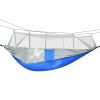 2-Person Hammock with Mosquito Net – 600 lb Load, Portable Nylon Camping Swing