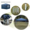 Two Doors & Two Windows Practical Waterproof Folding Tent
