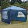 Two Doors & Two Windows Practical Waterproof Folding Tent