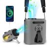 5-in-1 Wearable Waist Clip Fan – 10,000mAh, 5 Speeds, Flashlight & Hands-Free Turbo Cooling for Camping, Travel, Job Sites