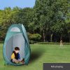 Pop-Up Privacy Shower Tent – Quick Setup, Waterproof Zipper, Portable Changing Room with Liner & Sturdy Frame for Camping & Travel