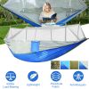 Double Camping Hammock with Mosquito Net – Portable, Includes 2 Straps, Ideal for Outdoor & Travel