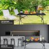 Portable Folding Table High Load-Bearing Plastic Camping Table
