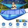 Camping Hammock with Net – Lightweight, 440 lb Capacity, Single/Double Size with Straps & Carry Bag