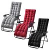 71" x 22" Plus Chaise Lounger Cushion - Outdoor Patio Recliner Pad