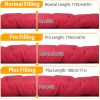 71" x 22" Plus Chaise Lounger Cushion - Outdoor Patio Recliner Pad