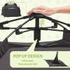 PawHut Extra Large Portable Dog Camping Tent – Green, with Carrying Bag for Beach, Backyard & Home
