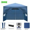 Two Doors & Two Windows Practical Waterproof Folding Tent