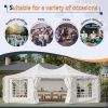 Heavy-Duty Outdoor Party Tent – Wedding Canopy with Storage Bags