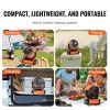 VEVOR Portable Rechargeable Fan with LED Lantern – 4 Speeds, Auto Swivel, Timer & USB for Travel, Home & Camping