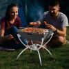 3-in-1 Camping Campfire Grill