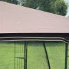 13' x 10' Patio Gazebo Canopy - Double Roof with Mosquito Netting
