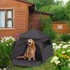 PawHut Extra Large Portable Dog Camping Tent – Green, with Carrying Bag for Beach, Backyard & Home