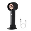 Portable Rechargeable Handheld Fan – Quiet Personal Desk & Phone Holder Fan with 3 Speeds & Removable Base