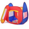 Portable Kids’ Playhouse Tent with 100 Colorful Balls – Fun Indoor Toy