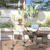 Folding Rocking Camping Chairs - Portable with Headrest, Cooler & Cup Holder