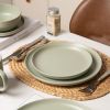 12-Piece Stoneware Dinnerware Set – Microwave & Dishwasher Safe, Non-Toxic, Stackable