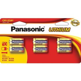 LITHIUM CR123A (Pack: 6)