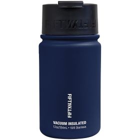 FLIP CAP VAC INSULATED (Color: Navy, Size: 12oz)