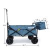 Whitsunday Folding Wagon 8" Heavy Duty Wheels with Rear Storage (Standard Size PLUS)