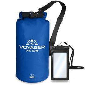 Voyager Waterproof Dry Bag (Color: Blue, Size: 10 Liters)