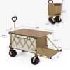 Whitsunday Moko Collapsible Wagon with Tailgate and All-Terrain Wheels