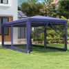 Party Tent with 6 Mesh Sidewalls