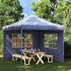 Party Tent Sidewall 2 pcs with Window PE