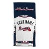 OFFICIAL MLB Jersey Personalized Beach Towel