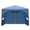 Two Doors & Two Windows Practical Waterproof Folding Tent