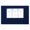 Party Tent Sidewall 2 pcs with Window PE