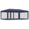Party Tent with 6 Mesh Sidewalls
